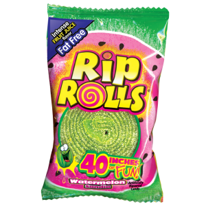 Rip Rolls Candy Watermelon