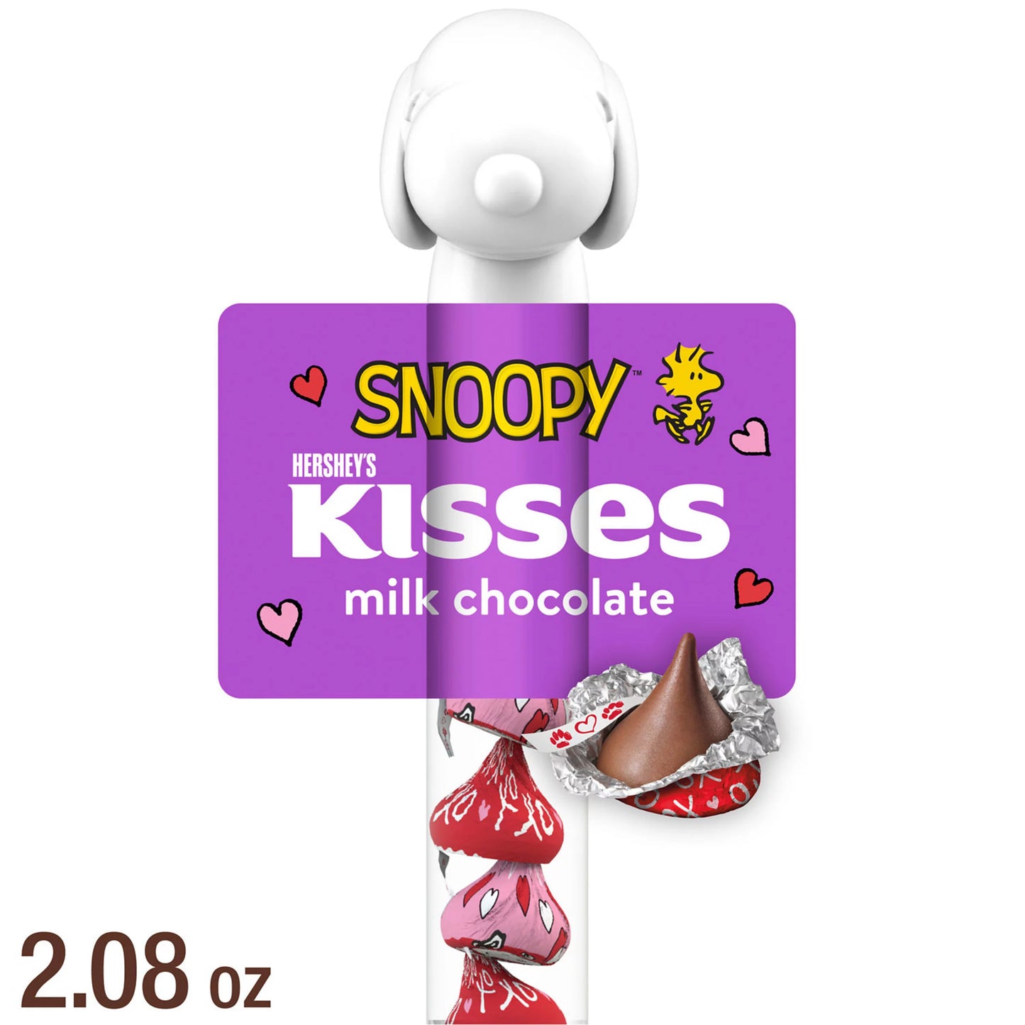 Snoopy Hershey Kisses Tube