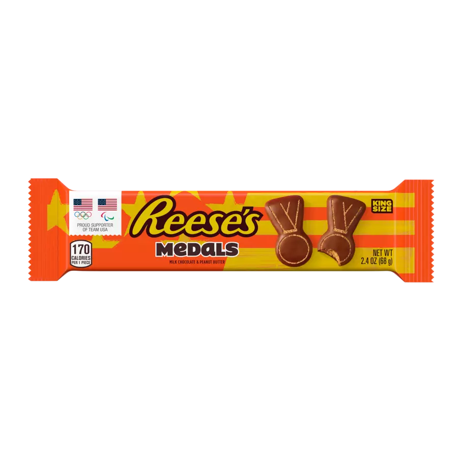 REESE'S Milk Chocolate Peanut Butter King Size Medals