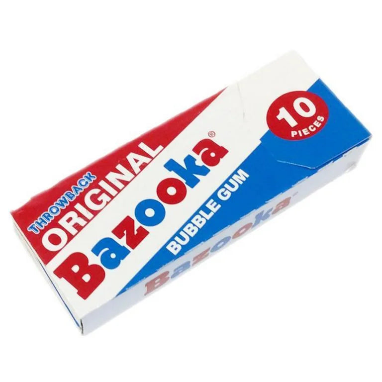 Bazooka Bubble Gum 10 Pieces