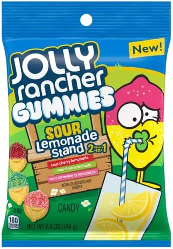 Jolly Rancher Gummies Sour Lemonade Stand