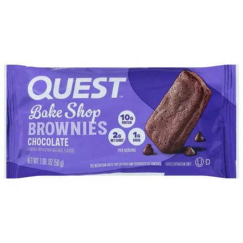 Quest bake shop brownies chocolate