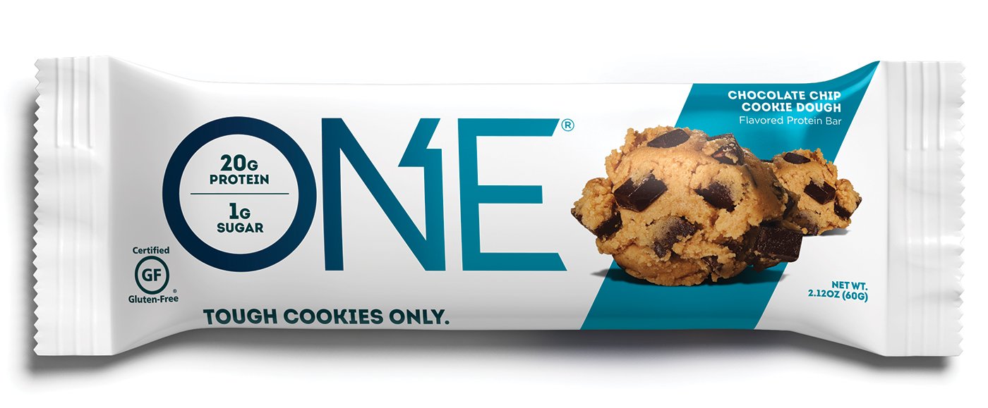 One Protein Bars Chocolate Chip Cookie Dough, 2.12 Oz
