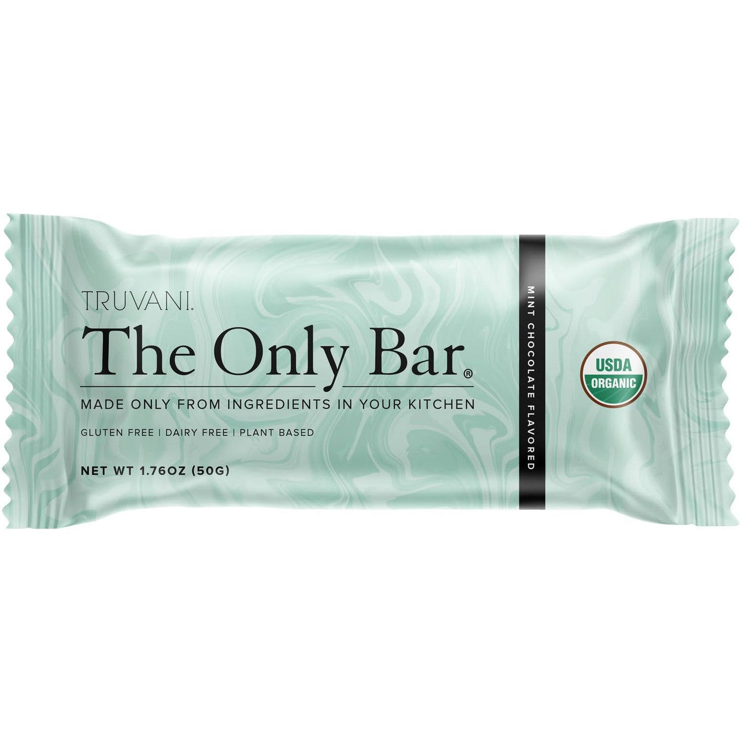 Truvani Organic Chocolate Mint The Only Bar