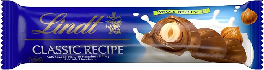 Lindt Classic Recipe Milk Chocolate With Hazelnut