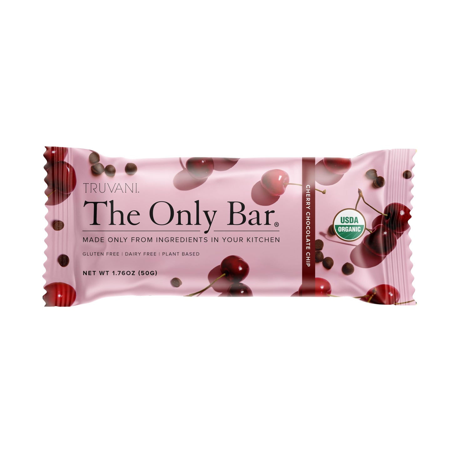 Truvani Organic Cherry Chocolate The Only Bar