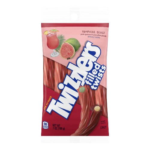 Twizzlers Filled Twists Tropical Blast