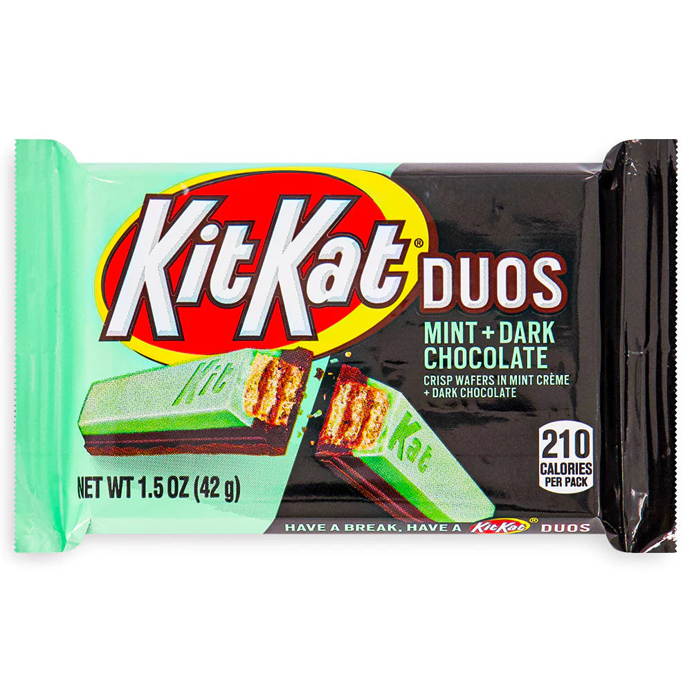 Kit Kat Duos Mint + Dark Chocolate - 1.5oz