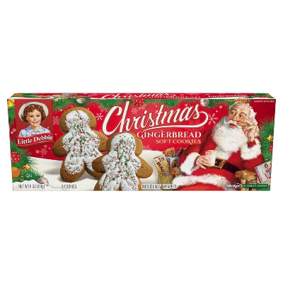 Little Debbie Christmas Gingerbread Soft Cookies