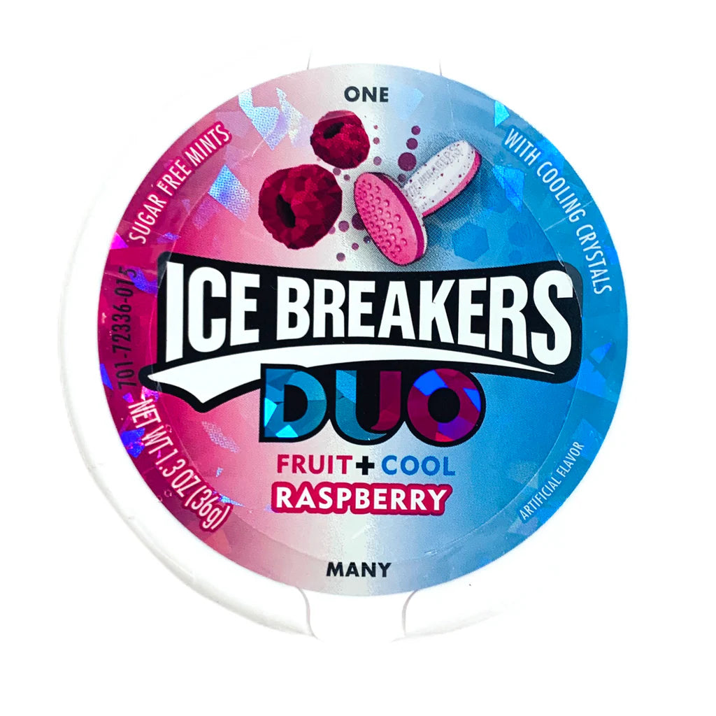 Ice Breakers Duo Fruit Cool Raspberry