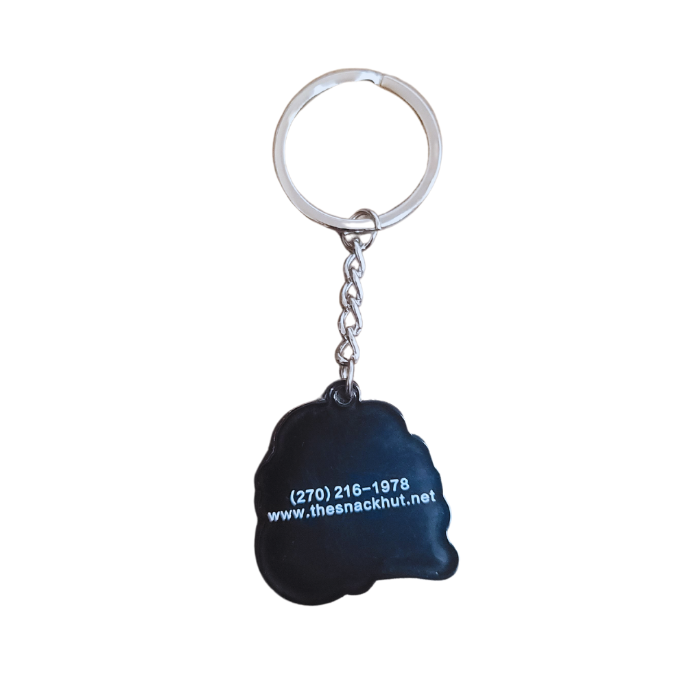 Snack Hut Flexible Keychain