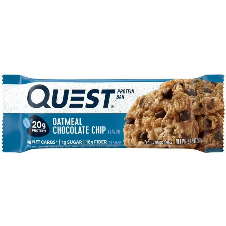 Quest Nutrition Oatmeal Chocolate Chip Protein Bar