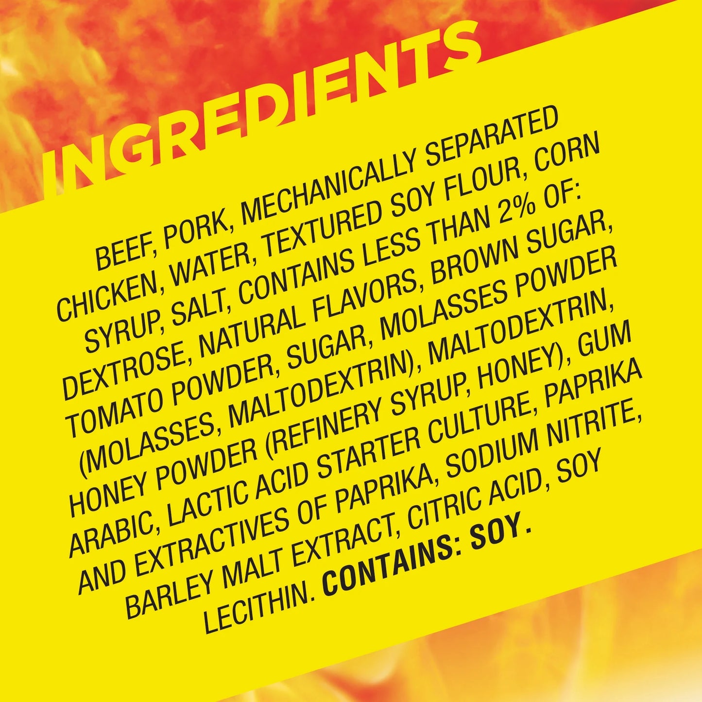 Slim Jim Monster Smoked Meat Sticks, Honey BBQ Flavor, High Protein, 1.94 oz.