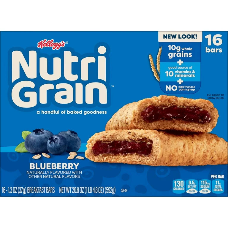 Nutri Grain Blueberry