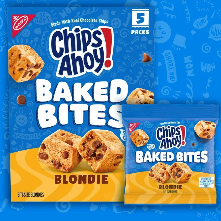 Chips Ahoy Baked Bites 5 Packs