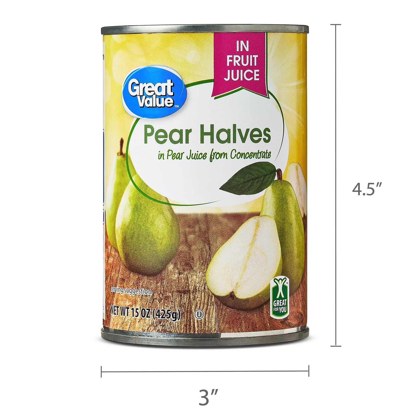 Great Value Pear Halves