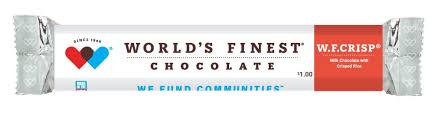 World's Finest W.F CRISP Chocolate Bar