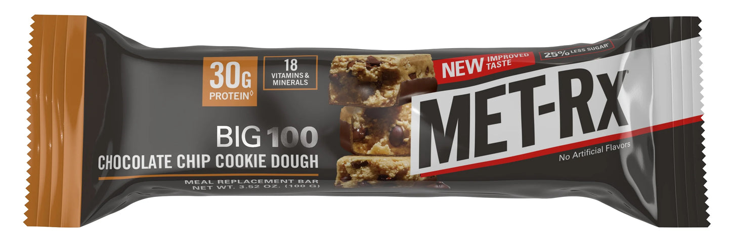 Met-Rx Meal Replacement Bar Chocolate Chip Cookie Dough
