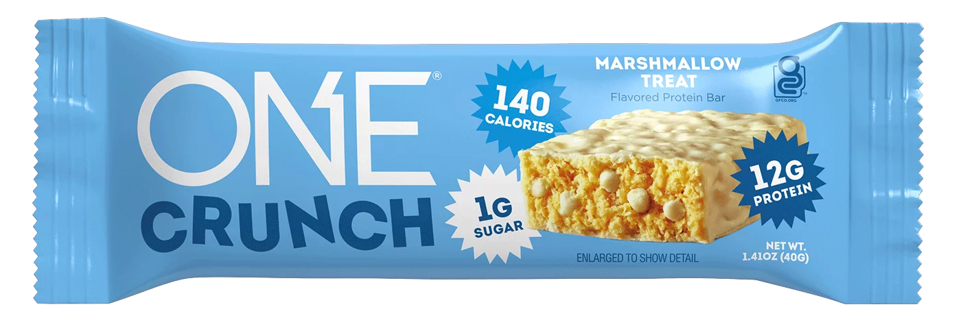 One Crunch Bar Marshmallow Treat
