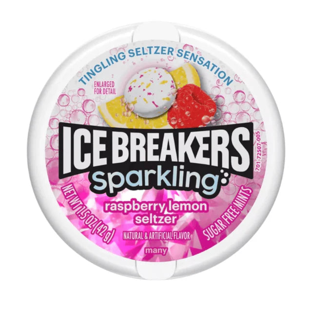 Ice Breakers Sparkling Raspberry Lemon Seltzer