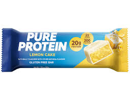 Pure Protein lemon cake