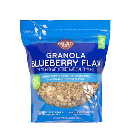 Wellsley Farms Granola Blueberry Flax