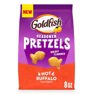 Gold Fish Seasoned Pretzels Hot Buffalo