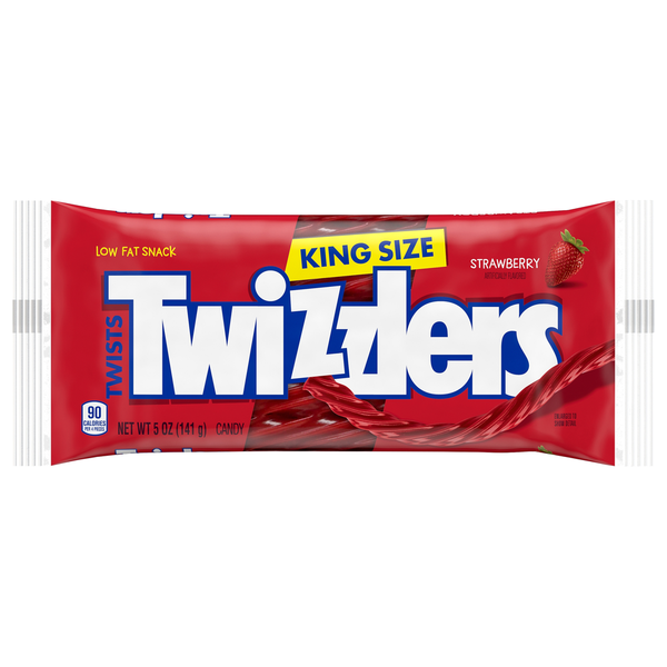 Twizzlers Twist Strawberry Low Fat Stack King Size