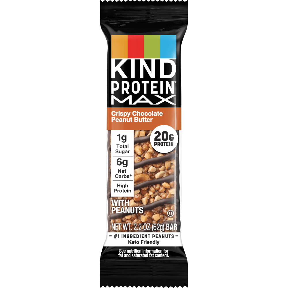 KIND Snacks Crispy Chocolate Peanut Butter Bars |