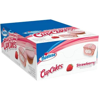 Hostess Cupcakes Frosted Strawberry Cake (Pack of 6)