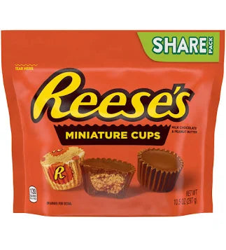 Reese's Peanut Butter Miniature Cups Share Size