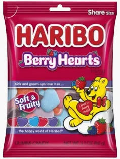 Haribo Berry Hearts Soft & Fruity