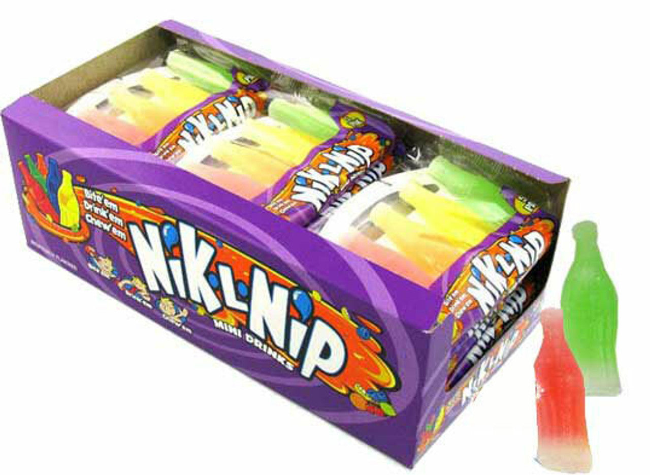 Nik L Nip Wax Bottles Filled With Candy Syrup Snack Hut 7756