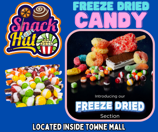 Freeze-Dried Candy: The Perfect On-The-Go Crunchy Treat!