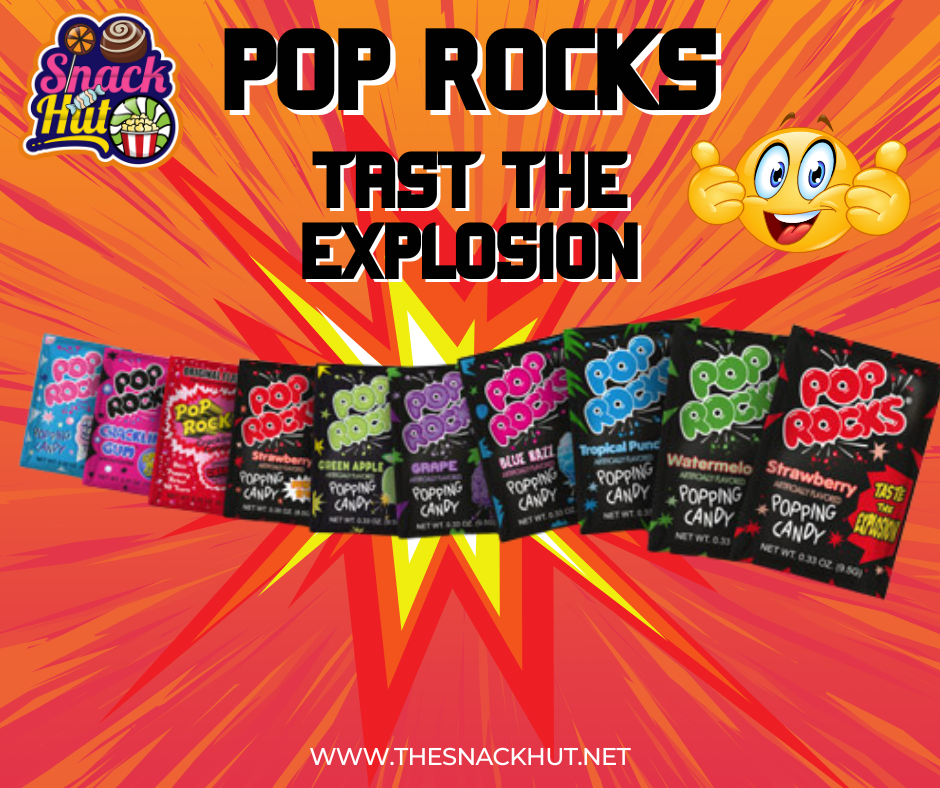 "Exploring the Explosive History and Urban Legends of Pop Rocks Candy: An Iconic Treat That Continues to Pop!"