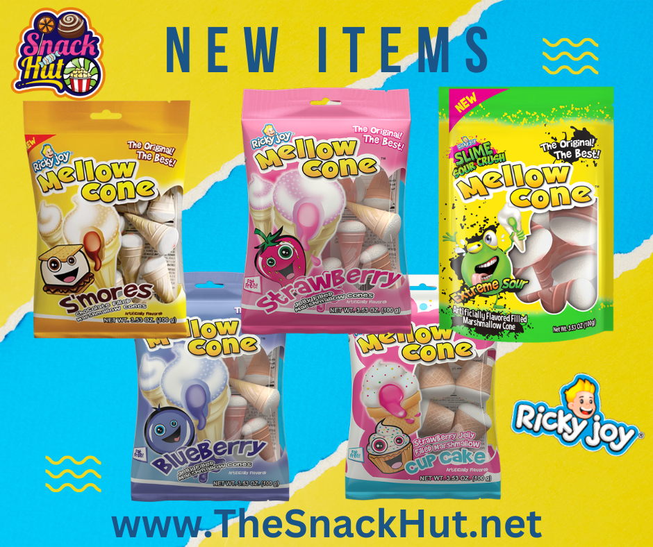 Ricky Joy Mellow Cones Candy Snacks: A Sweet and Irresistible Delight