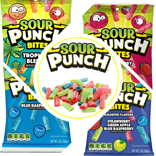 "Sour Punch Gummy Candy: A Burst of Sour Delight!"