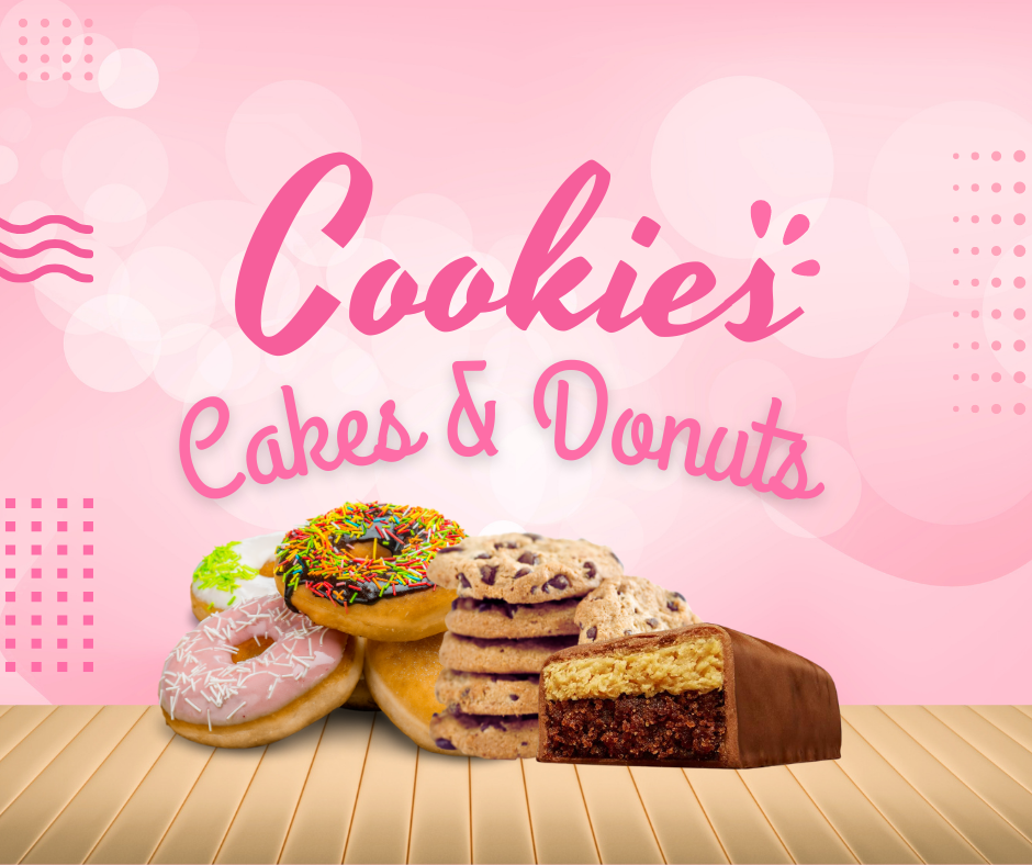 Cookies, Cakes & Donuts