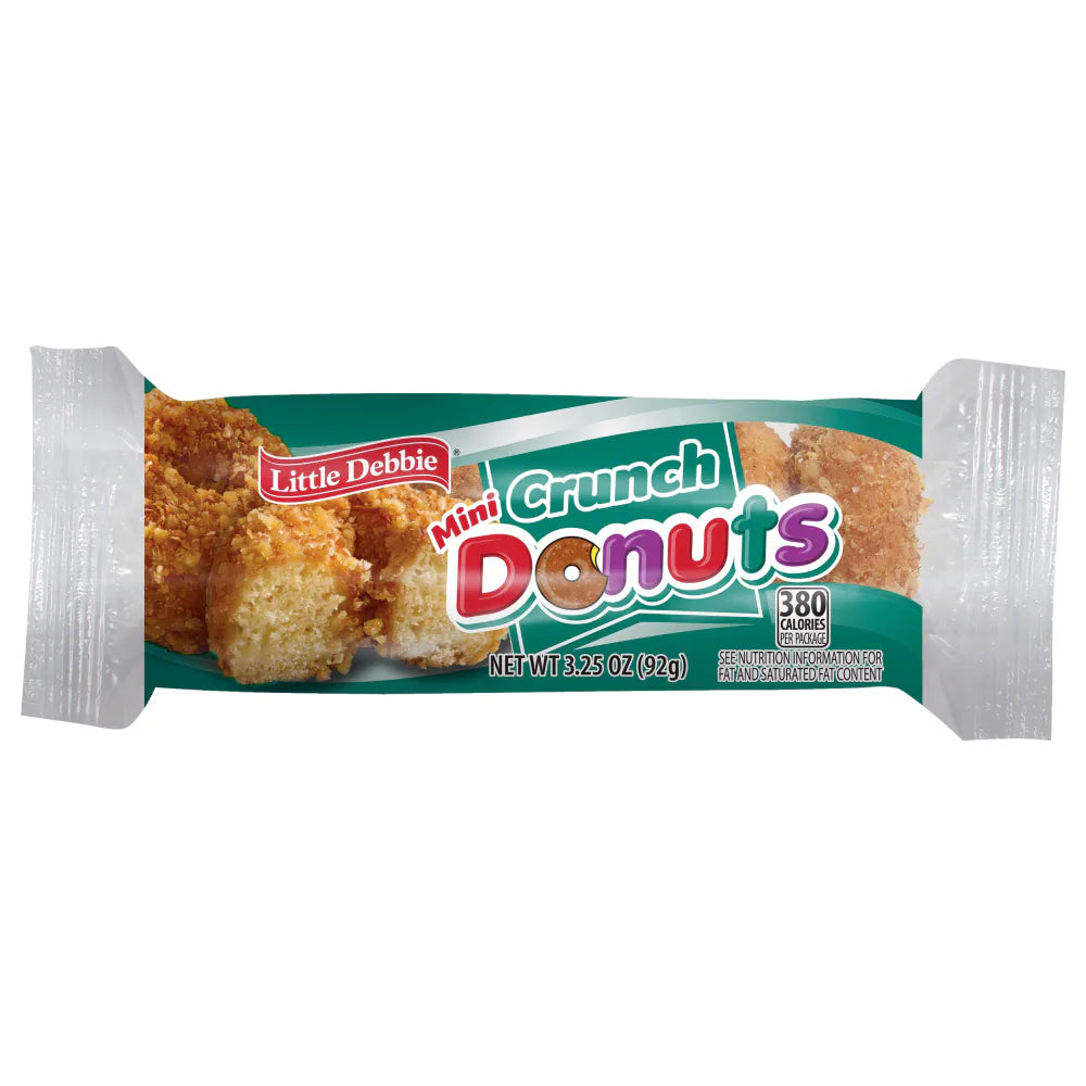 little Debbie Mini Crunch Donuts