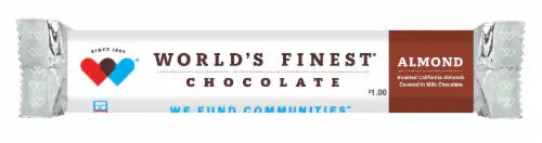 Worlds Finest Almond Chocolate Bar