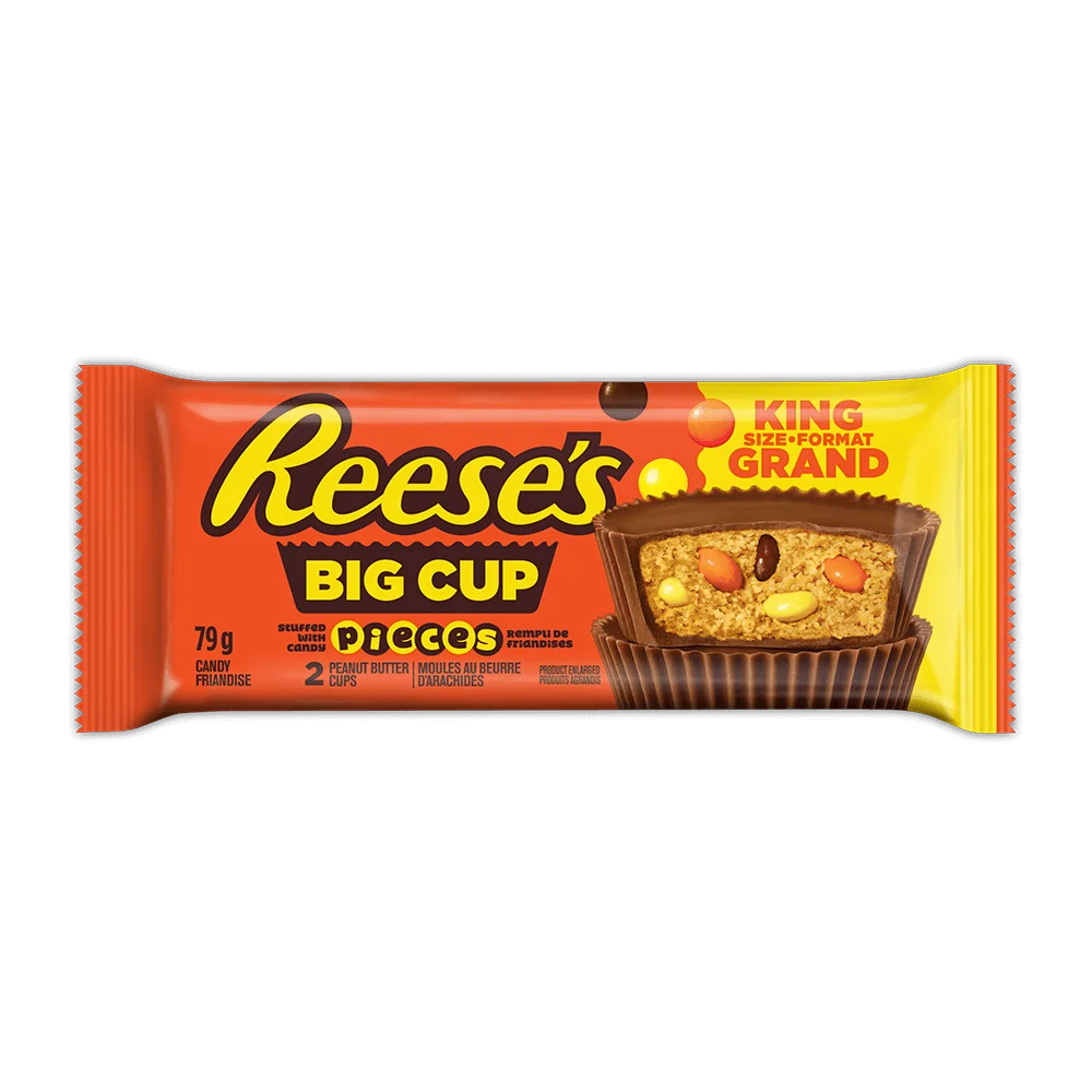 REESE'S Big Cup with REESE'S PIECES King Size