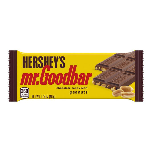 Hershey's Mr. Goodbar Milk Chocolate & Peanuts Candy Bar