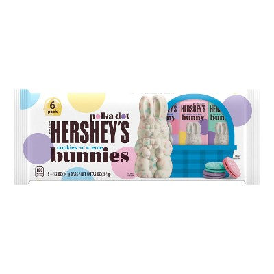 Hershey's Polka Dot Cookies & Creme Bunnies