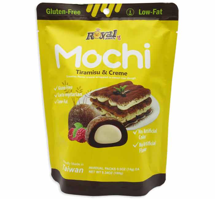 Royal Family Mochi Tiramisu & Creme 6.34oz