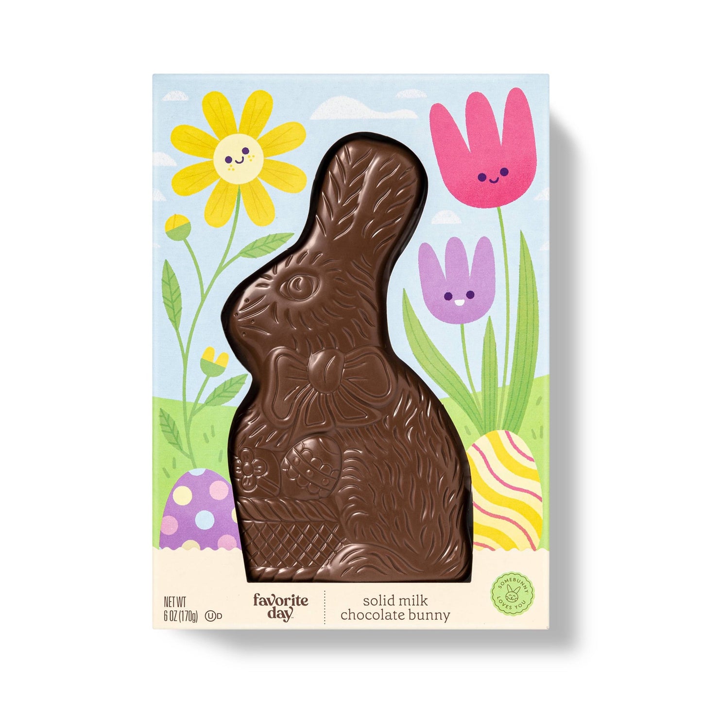 Favorite Day Solid Milk Chocolate Bunny