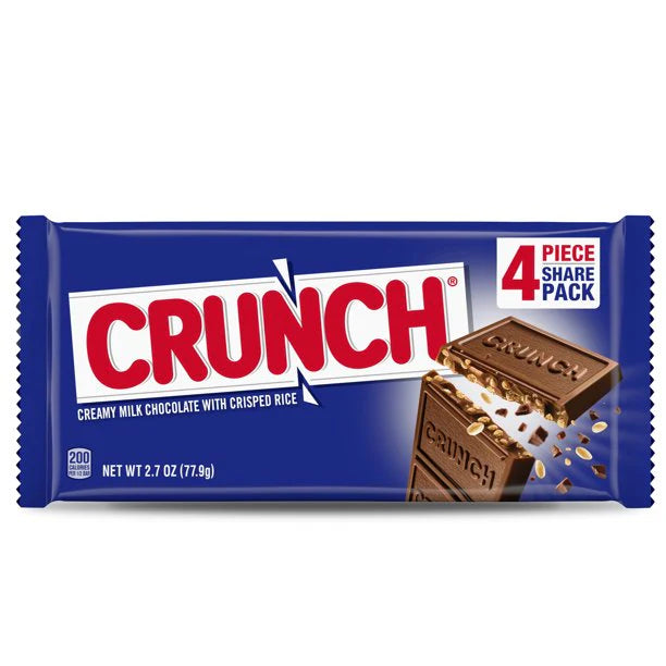 Nestle Crunch Bars 4 Piece Share Pack