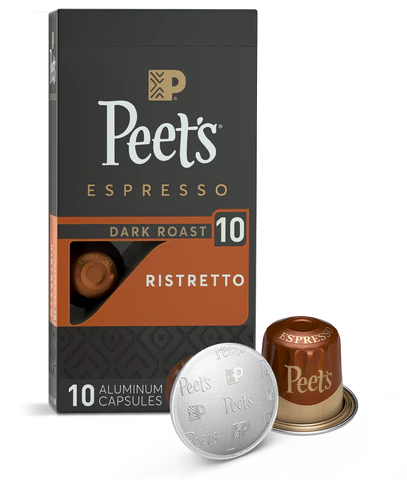 Peet's Espresso Aluminum Capsules Ristretto