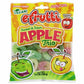 Efrutti Gummi Sweet & Sour Apple Trio 3.5oz Bag