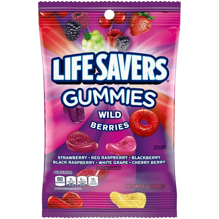 Lifesaver Wild Berry Gummies