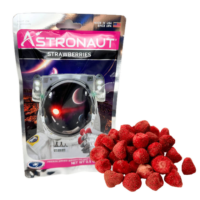 Astronaut Strawberries Freeze Dried